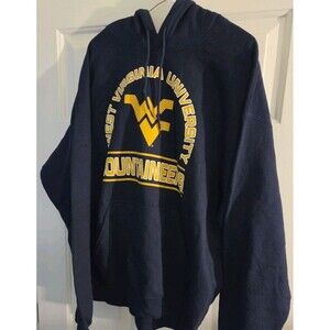 New Extra Large West Virginia Mountainseers Hoodie Adult XL Value $45 Tagged WV